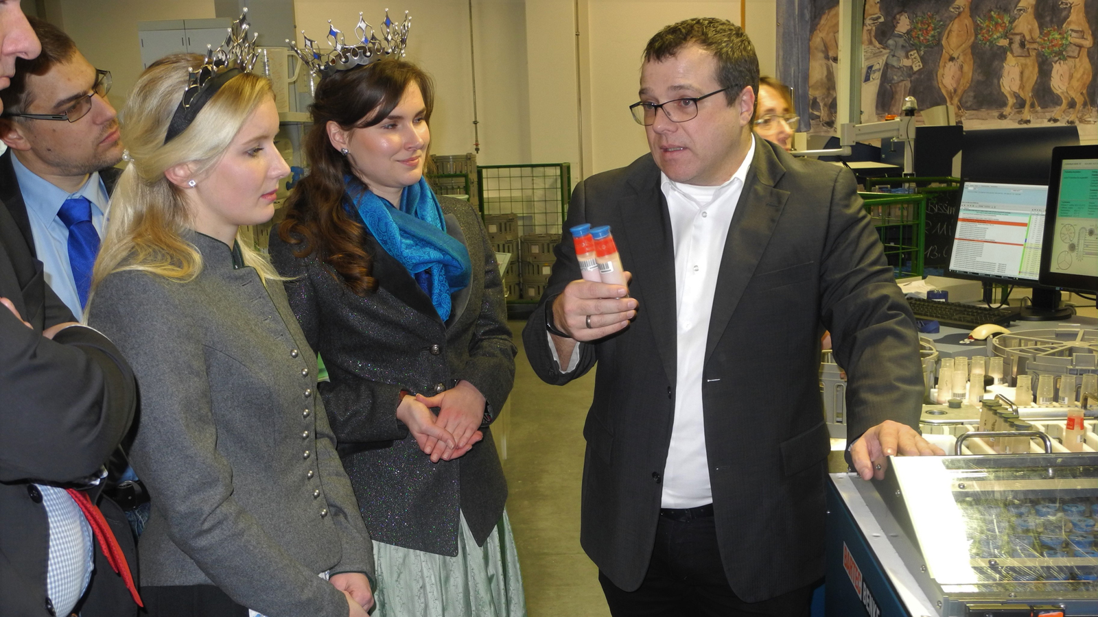 Die Milchhoheiten zu Besuch beim mpr