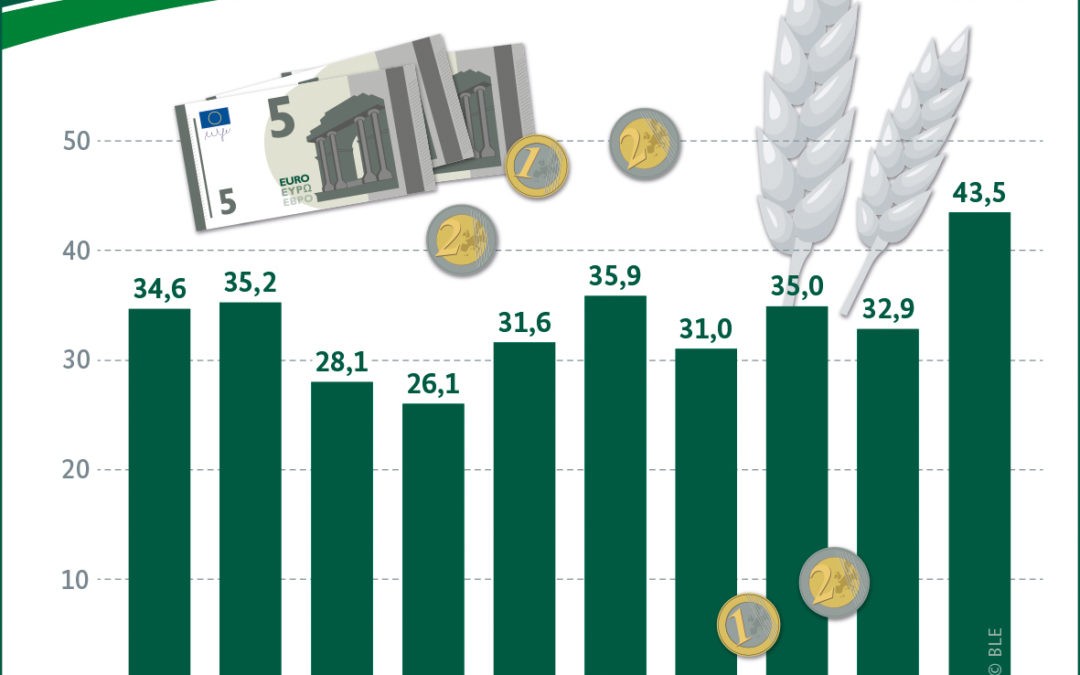 Auf einen Blick: Einkommen landwirtschaftlicher Betriebe